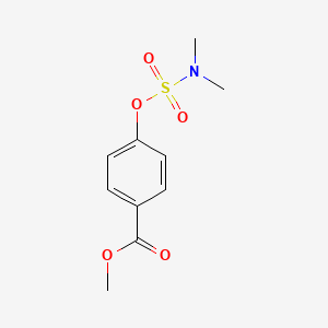 Methyl 4-{[(dimethylamino)sulfonyl]oxy}benzenecarboxylate