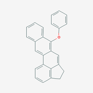 molecular formula C26H18O B282046 4,5-Dihydrobenzo[k]acephenanthrylen-7-yl phenyl ether 