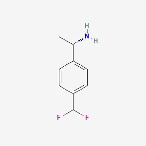 (1s)-1-[4-(Difluoromethyl)phenyl]ethylamine