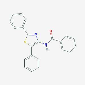 N-(2,5-diphenyl-1,3-thiazol-4-yl)benzamide