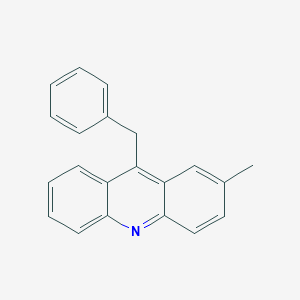 molecular formula C21H17N B282053 9-Benzyl-2-methylacridine 