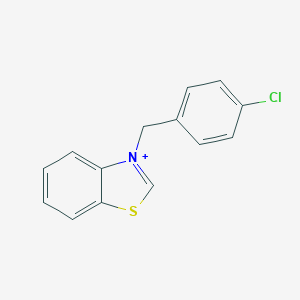 3-(4-Chlorobenzyl)-1,3-benzothiazol-3-ium