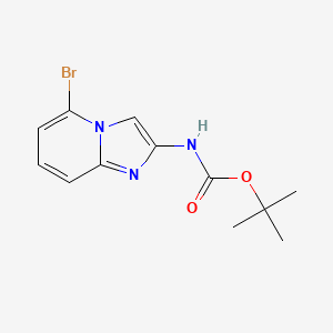 tert-Butyl (5-bromoimidazo[1,2-a]pyridin-2-yl)carbamate