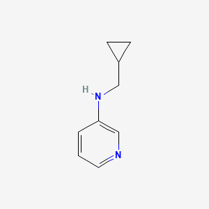 molecular formula C9H12N2 B2820577 N-(cyclopropylmethyl)pyridin-3-amine CAS No. 939755-71-2
