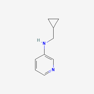 molecular formula C9H12N2 B2820577 N-(环丙基甲基)吡啶-3-胺 CAS No. 939755-71-2