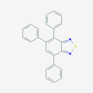 molecular formula C24H16N2S B282058 4,5,7-Triphenyl-2,1,3-benzothiadiazole 