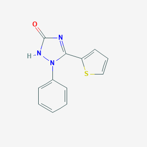 2-phenyl-3-thiophen-2-yl-1H-1,2,4-triazol-5-one