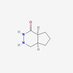 (4As,7aR)-1,2,3,4a,5,6,7,7a-octahydrocyclopenta[d]pyridazin-4-one