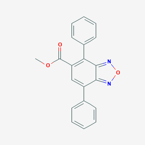 molecular formula C20H14N2O3 B282069 Methyl 4,7-diphenyl-2,1,3-benzoxadiazole-5-carboxylate 