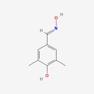 molecular formula C9H11NO2 B2820700 3,5-Dimethyl-4-hydroxybenzaldehyde oxime CAS No. 705-49-7