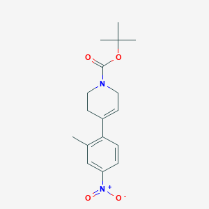 tert-butyl 4-(2-methyl-4-nitrophenyl)-5,6-dihydropyridine-1(2H)-carboxylate