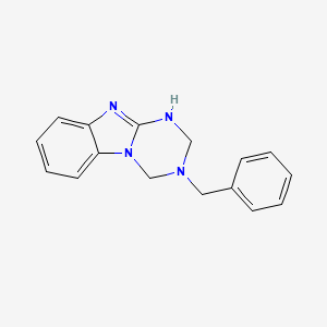 3-Benzyl-1,2,3,4-tetrahydro[1,3,5]triazino[1,2-a]benzimidazole