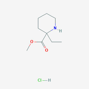 Methyl 2-ethylpiperidine-2-carboxylate;hydrochloride