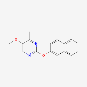 5-Methoxy-4-methyl-2-(2-naphthyloxy)pyrimidine