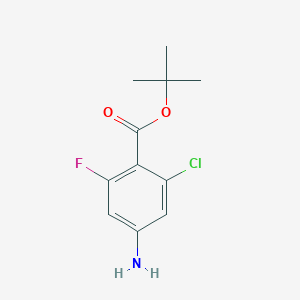 Tert-butyl 4-amino-2-chloro-6-fluorobenzoate