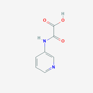 molecular formula C7H6N2O3 B2820808 2-Oxo-2-(pyridin-3-ylamino)acetic acid CAS No. 57727-33-0