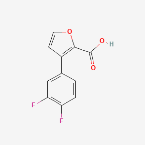3-(3,4-Difluorophenyl)furan-2-carboxylic acid