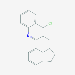 molecular formula C19H12ClN B282084 7-Chloro-4,5-dihydroindeno[1,7-bc]acridine 
