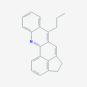 molecular formula C22H19N B282085 7-Propyl-4,5-dihydroindeno[1,7-bc]acridine 