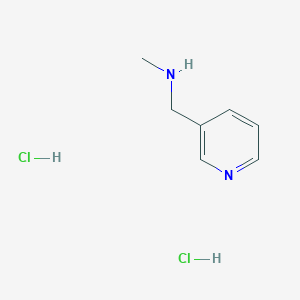 molecular formula C7H12Cl2N2 B2820852 甲基吡啶-3-基甲基胺二盐酸盐 CAS No. 128739-15-1
