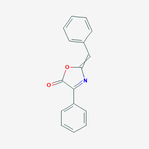 molecular formula C16H11NO2 B282088 2-Benzylidene-4-phenyl-5(2h)-oxazolone 