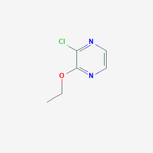 molecular formula C6H7ClN2O B2820899 2-Chloro-3-ethoxypyrazine CAS No. 1126824-36-9