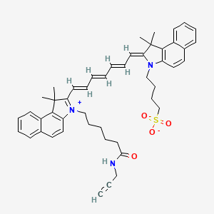 molecular formula C48H53N3O4S B2820909 ICG-alkyne CAS No. 1622335-41-4