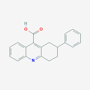 molecular formula C20H17NO2 B2820911 2-苯基-1,2,3,4-四氢喹啉-9-甲酸 CAS No. 379238-97-8