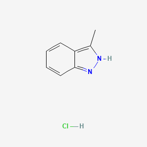 molecular formula C8H9ClN2 B2820969 3-甲基-1H-吲唑盐酸盐 CAS No. 1258640-45-7