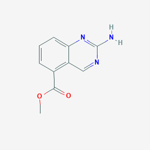 molecular formula C10H9N3O2 B2820970 Methyl 2-imino-1,2-dihydroquinazoline-5-carboxylate CAS No. 2126161-00-8