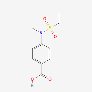 4-[(Ethylsulfonyl)(methyl)amino]benzoic acid