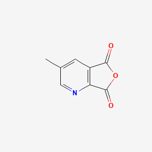 molecular formula C8H5NO3 B2820982 3-Methyl-5H,7H-furo[3,4-b]pyridine-5,7-dione CAS No. 112110-17-5