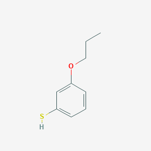 molecular formula C9H12OS B2820984 3-n-Propoxythiophenol CAS No. 1378581-61-3