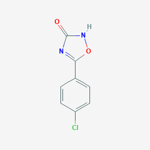 molecular formula C8H5ClN2O2 B282099 5-(4-Chlorophenyl)-1,2,4-oxadiazol-3-ol 