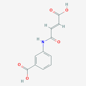 molecular formula C11H9NO5 B2820997 3-(3-Carboxyprop-2-enoylamino)benzoic acid CAS No. 591750-27-5
