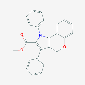 Methyl 1,3-diphenyl-1,4-dihydrochromeno[4,3-b]pyrrole-2-carboxylate