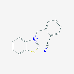 3-(2-Cyanobenzyl)-1,3-benzothiazol-3-ium