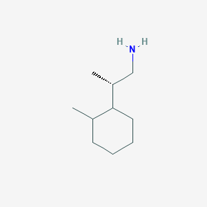 (2S)-2-(2-Methylcyclohexyl)propan-1-amine