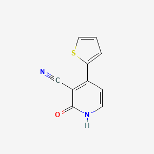 2-Oxo-4-(2-thienyl)-1,2-dihydro-3-pyridinecarbonitrile