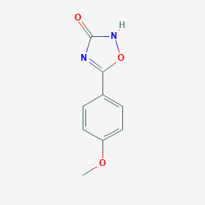 molecular formula C9H8N2O3 B282115 5-(4-Methoxyphenyl)-1,2,4-oxadiazol-3-ol 