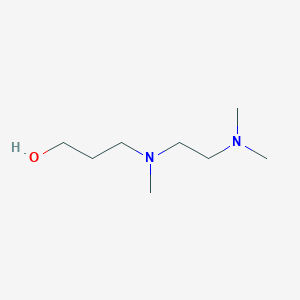 molecular formula C8H20N2O B2821270 3-{[2-(二甲氨基)乙基](甲基)氨基}丙醇 CAS No. 26439-05-4