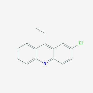 molecular formula C15H12ClN B282130 2-Chloro-9-ethylacridine 