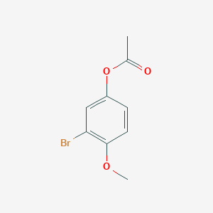 molecular formula C9H9BrO3 B2821326 3-Bromo-4-methoxyphenyl acetate CAS No. 124764-37-0