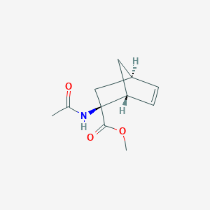 (1R,2S,4R)-2-(Acetylamino)bicyclo[2.2.1]hepta-5-ene-2-carboxylic acid methyl ester
