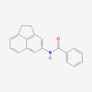 molecular formula C19H15NO B282137 N-(1,2-dihydro-4-acenaphthylenyl)benzamide 