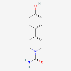 4-(4-hydroxyphenyl)-3,6-dihydropyridine-1(2H)-carboxamide