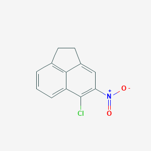 molecular formula C12H8ClNO2 B282141 5-Chloro-4-nitro-1,2-dihydroacenaphthylene 