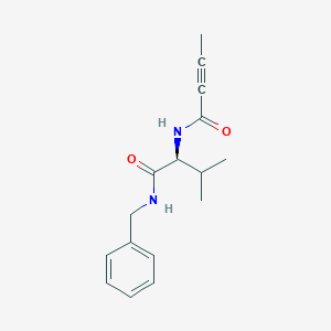 (2S)-N-Benzyl-2-(but-2-ynoylamino)-3-methylbutanamide