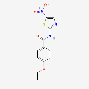 4-ethoxy-N-(5-nitro-1,3-thiazol-2-yl)benzamide