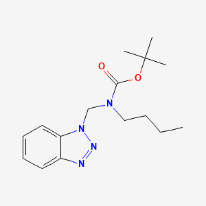 tert-butyl N-(benzotriazol-1-ylmethyl)-N-butylcarbamate